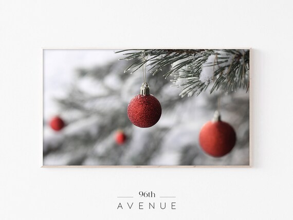 Christmas Holiday TV Art, Art Print