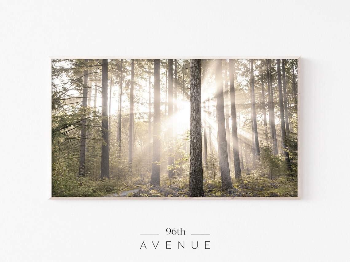 Fall Frame TV Art, Autumn Art Print