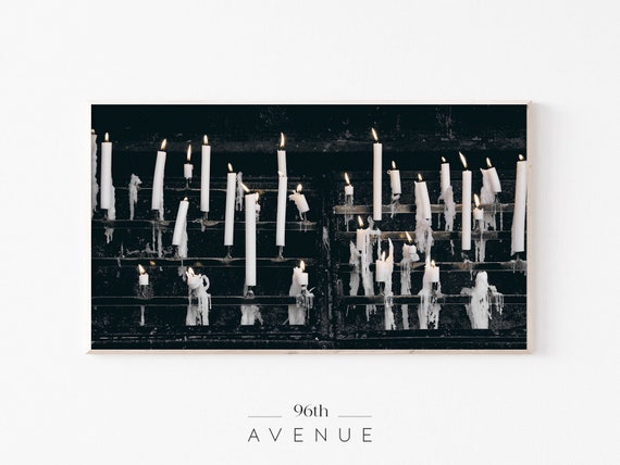 Scary Halloween Art for TV, Art Print