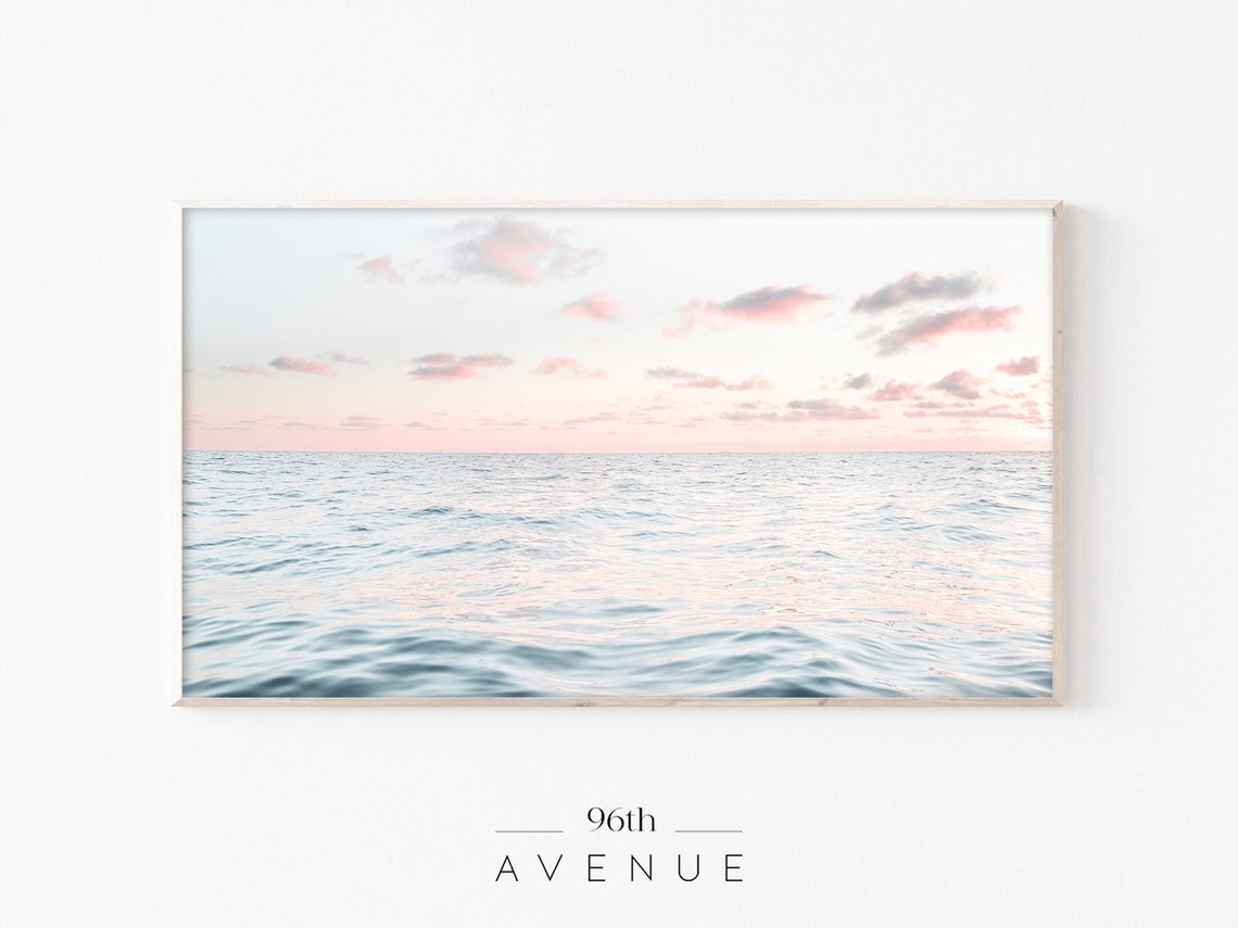 Ocean Sunset Smart TV Art