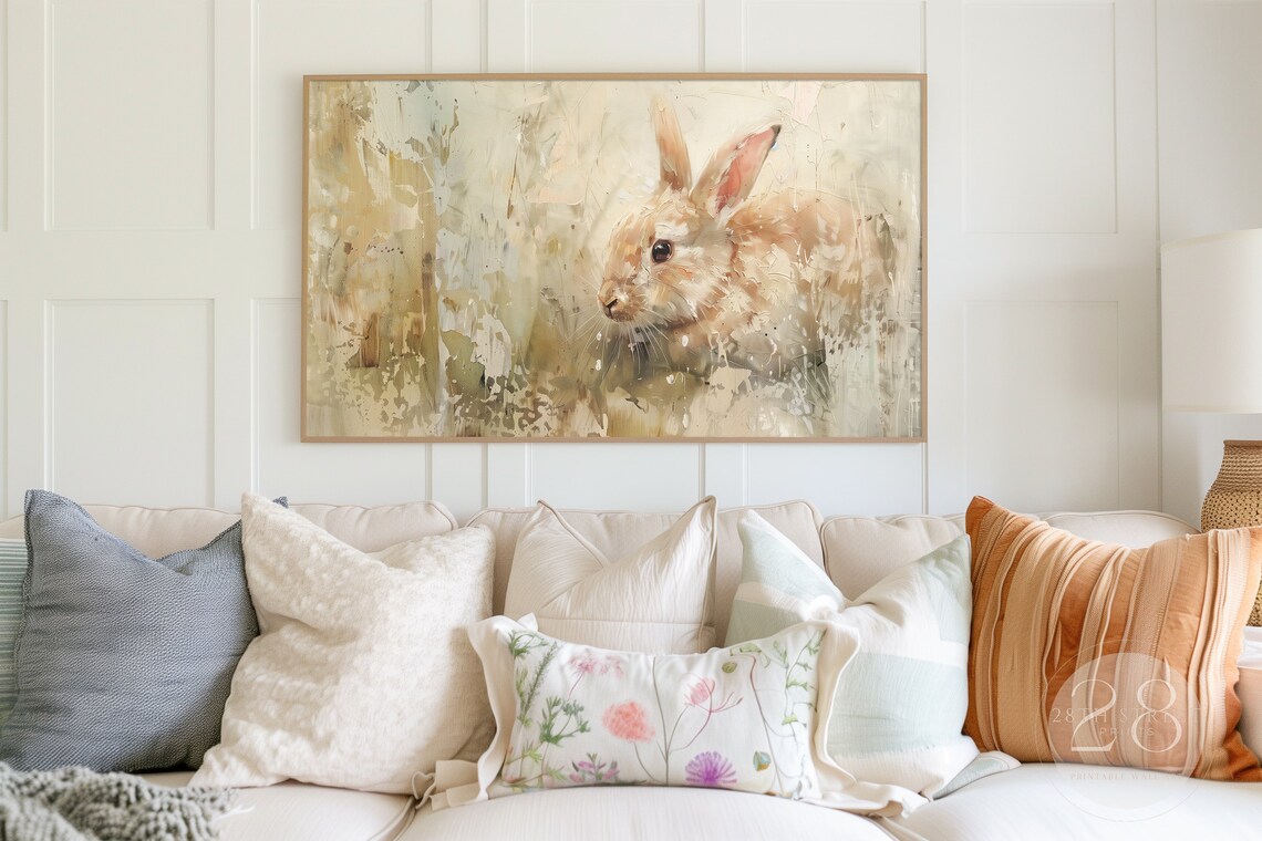 Spring Bunny - Easter Frame TV Art - Image 2