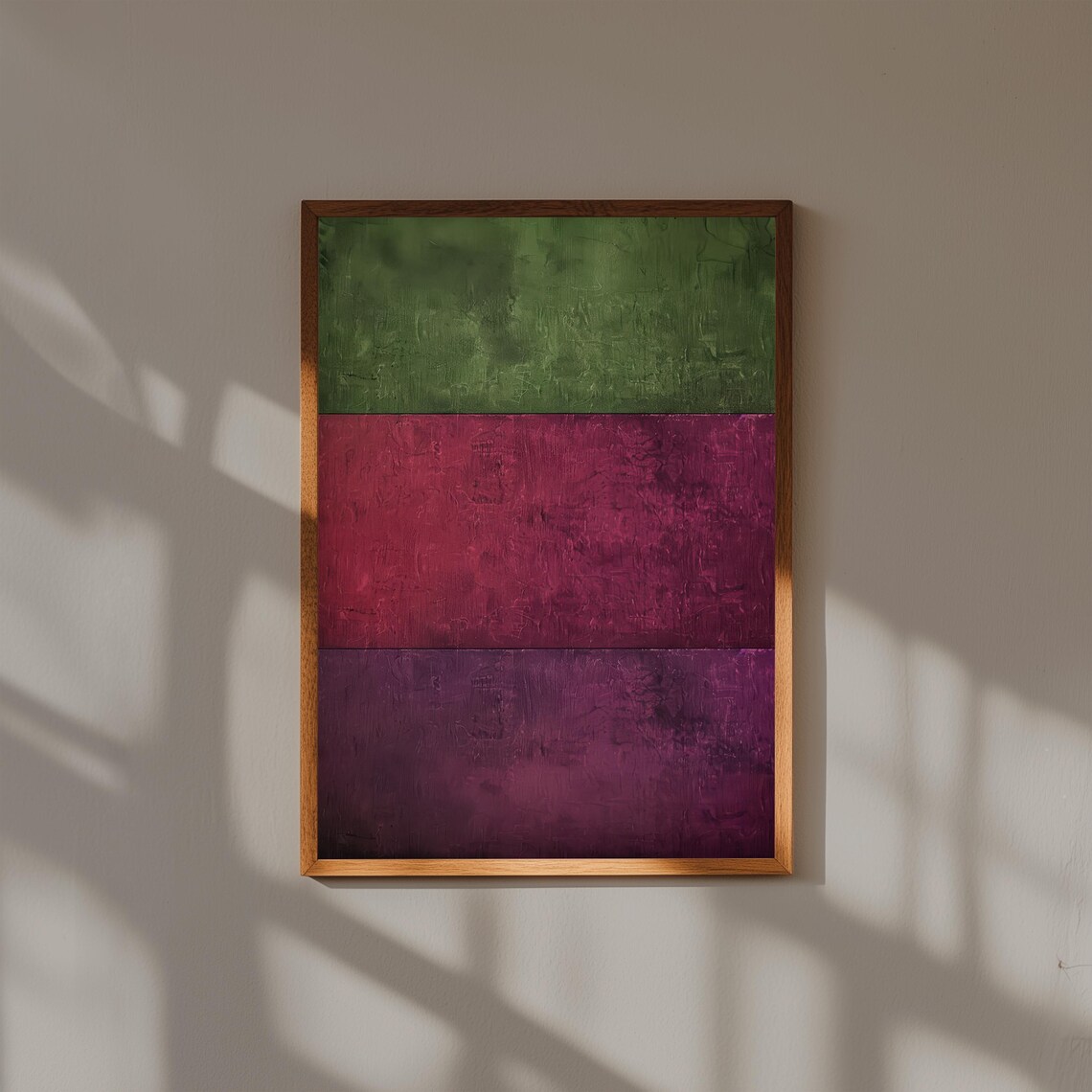 Mark Rothko Inspired Abstract Art Print Color Field Poster