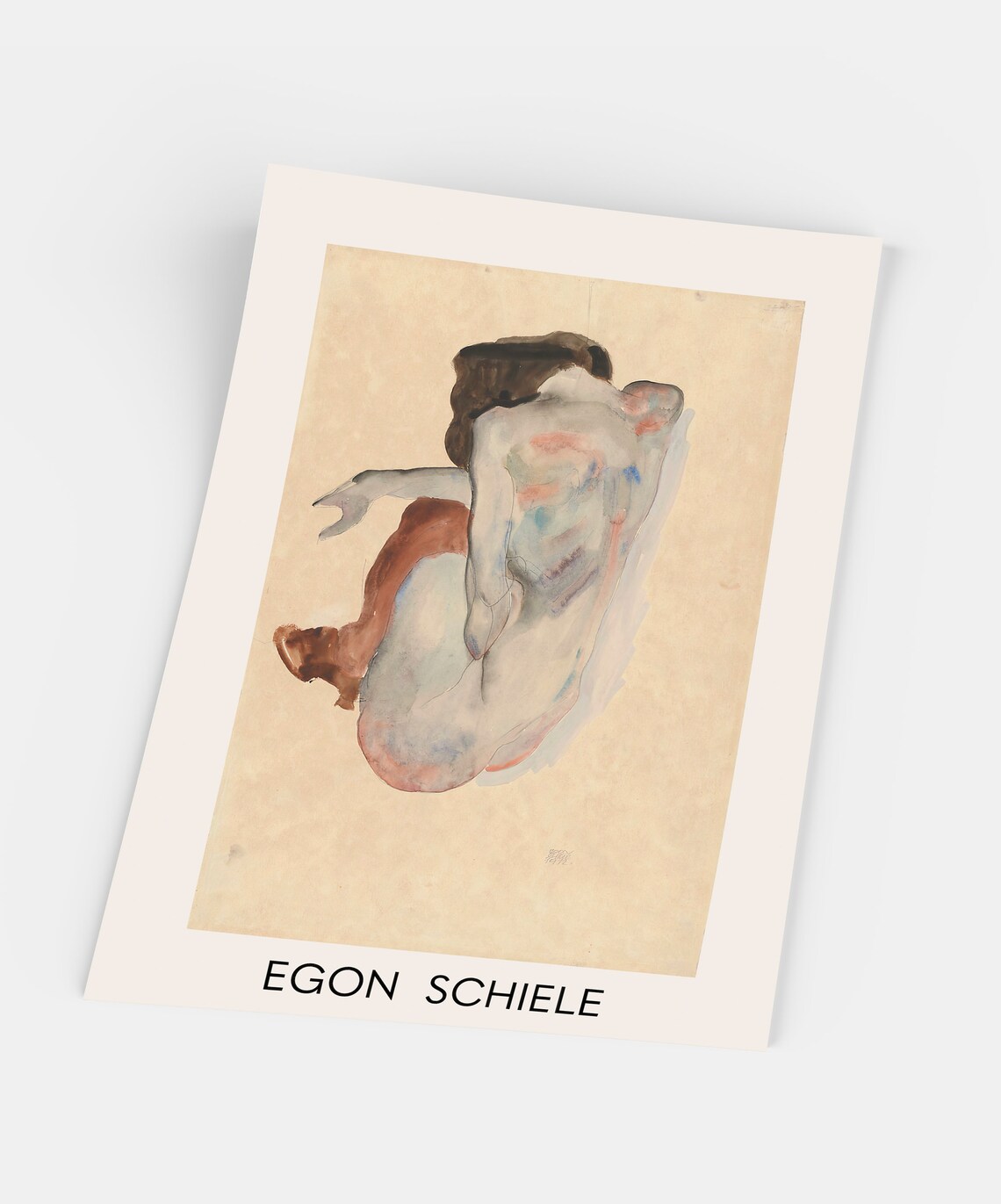 Egon Schiele Exhibition Poster, Museum Art Print - Image 5