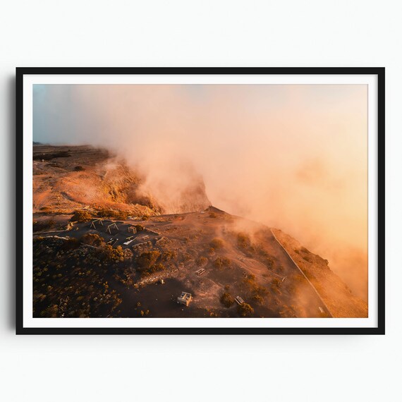 Lanzarote Print Lanzarote Poster Lanzarote Wall Art Lanzarote Art Print Lanzarote Photo Lanzarote Decor Canary Islands Spain Sunset