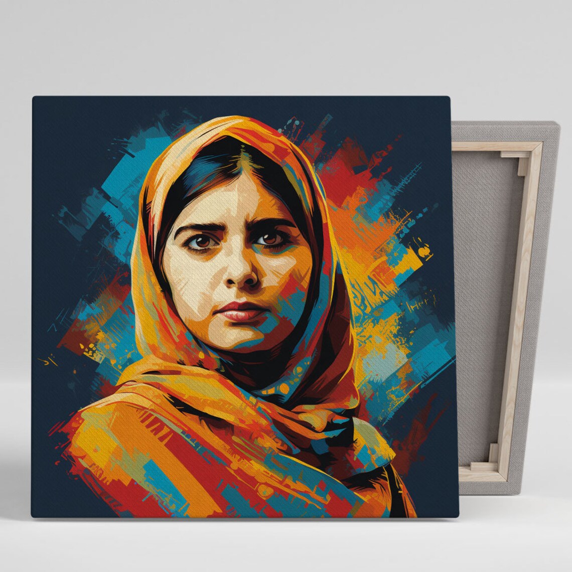 Malala Girl Power Art Print, Living Room Decor