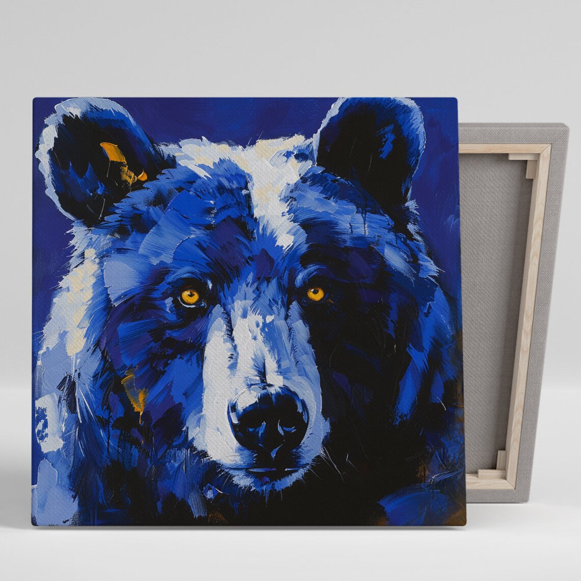 Wolf Art Print, Contemporary Rustic Living Room Decor