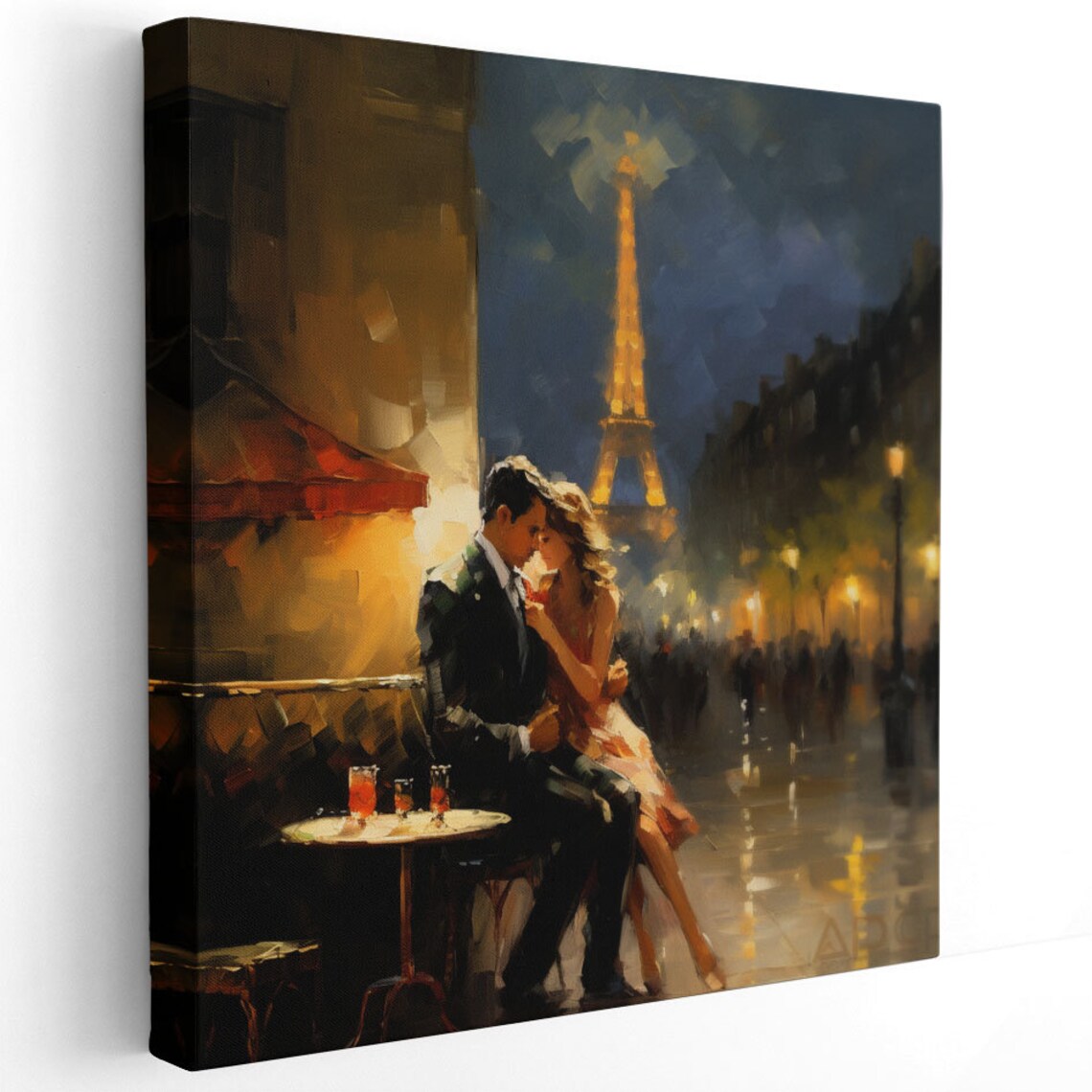 Paris Cityscape and Eiffel Tower Travel Poster - Image 2