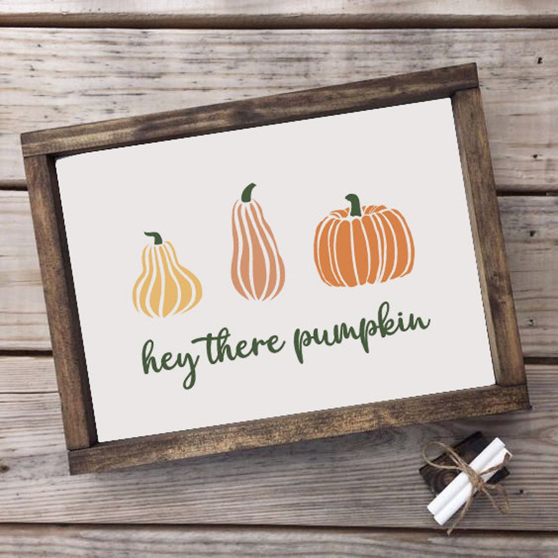 Hey There Pumpkin Fall Pumpkins Autumn Harvest Wall Decor Poster - Image 5