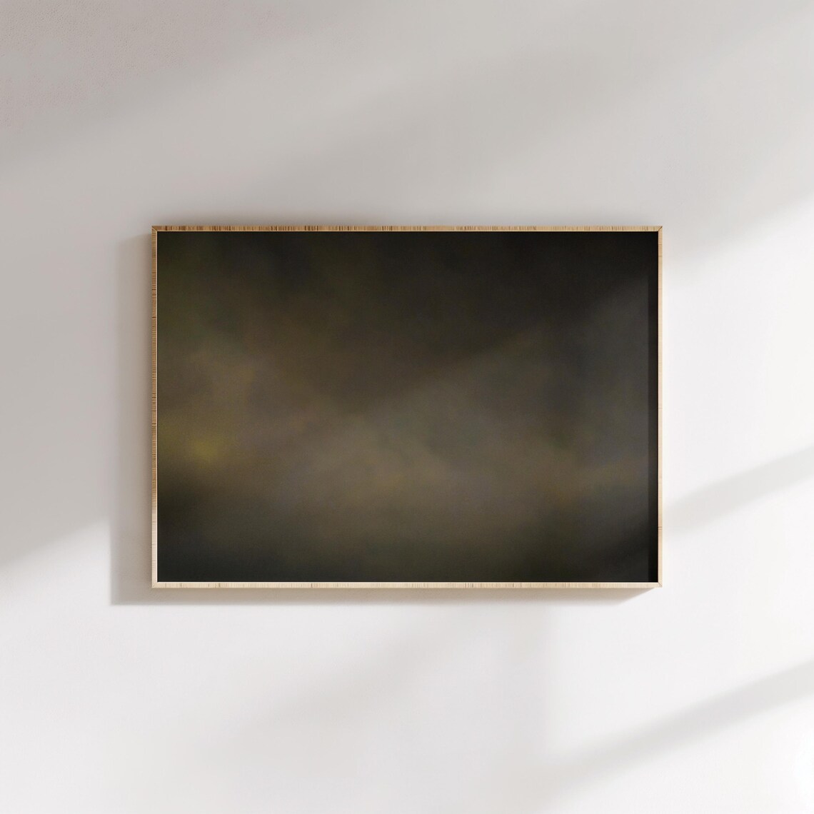Vintage Nocturne Abstract Art Print, Moody Farmhouse - Image 2