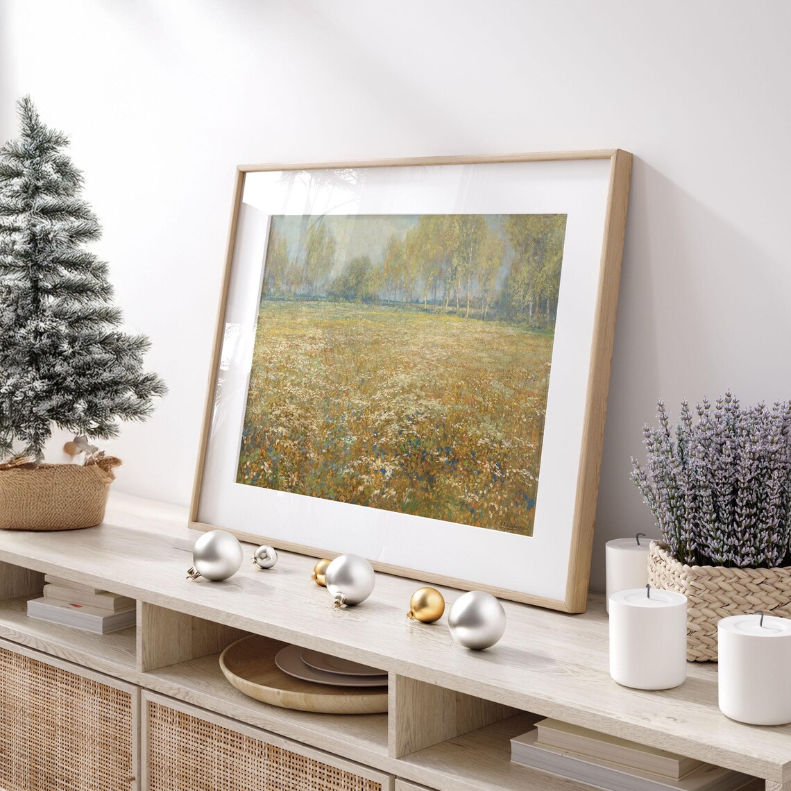 Spring Rustic Meadow Flowers, Vintage Decoration - Image 2