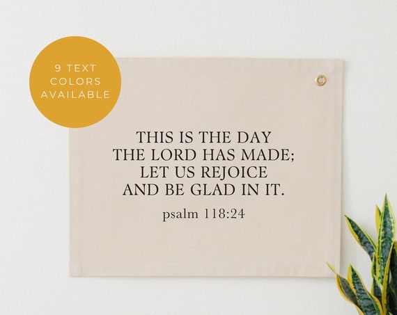 This Is The Day Scripture Wall Decor Art Print