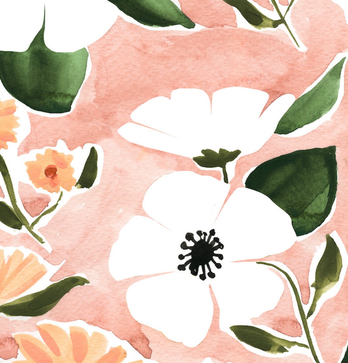 Summer Florals Art Print, Sabina Fenn Illustration - Image 4