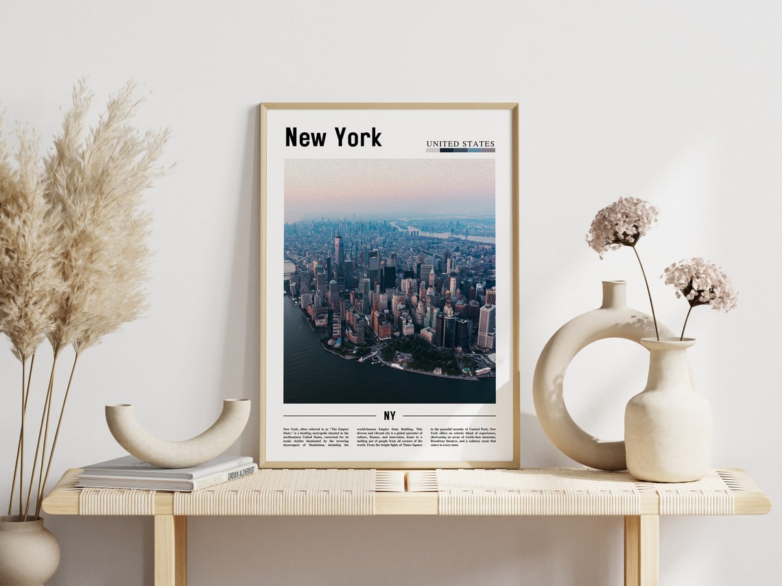 New York Poster New York Print New York Wall Art Ny Photo Ny Poster Ny Print New York Photo Travel Poster - Image 3