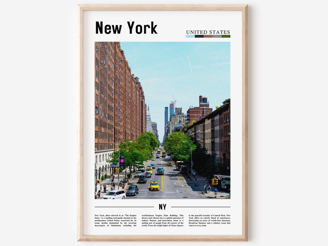 New York Poster New York Print New York Wall Art Ny Photo Ny Poster Ny Print New York Photo Travel Poster