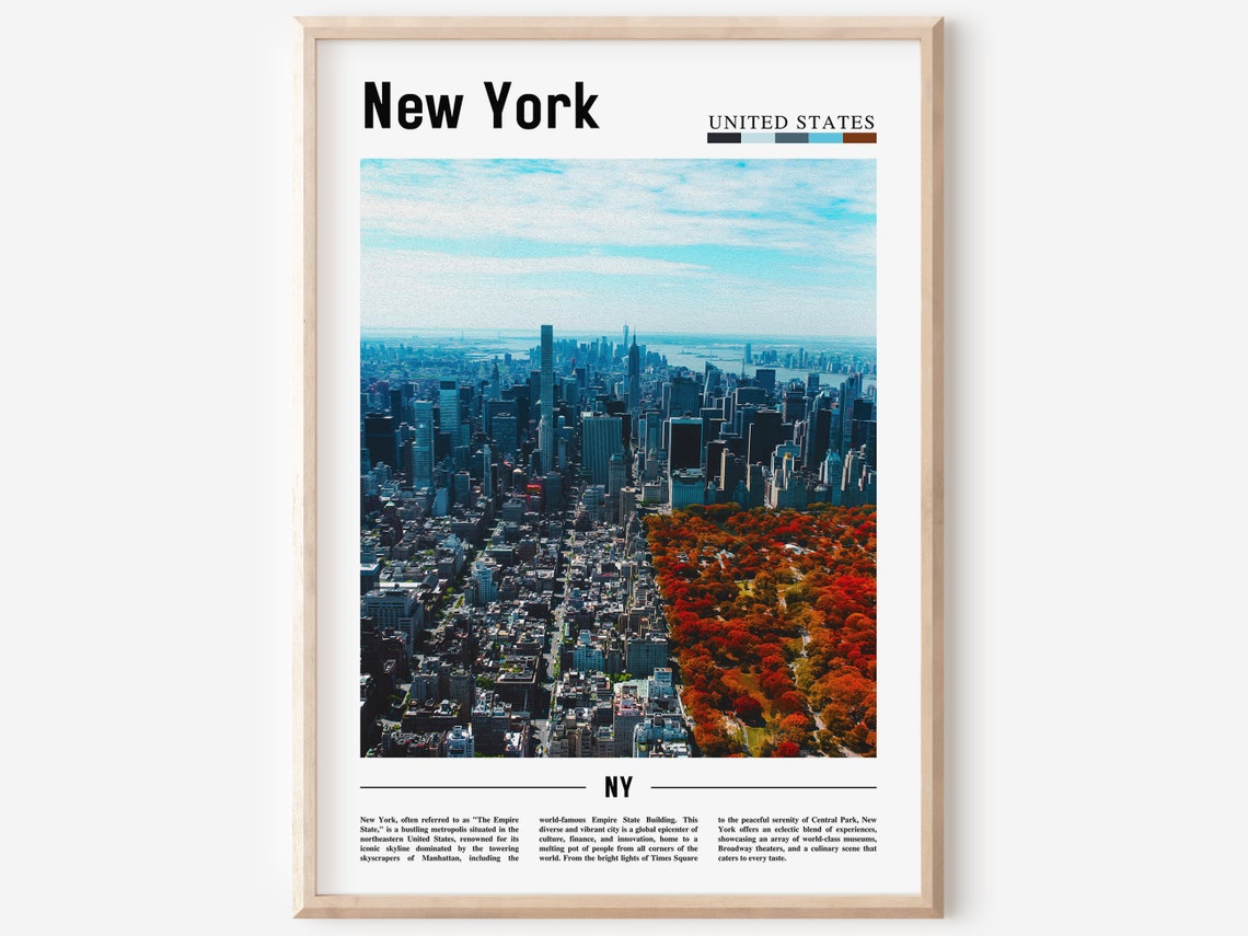 New York Poster New York Print New York Wall Art Ny Photo Ny Poster Ny Print New York Photo Travel Poster