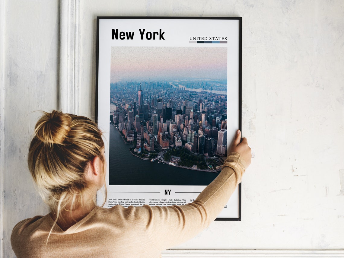 New York Poster New York Print New York Wall Art Ny Photo Ny Poster Ny Print New York Photo Travel Poster - Image 2