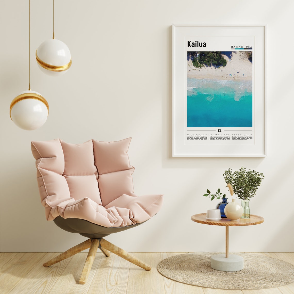 Kailua Poster Kailua Print Kailua Wall Art United States Photo United States Poster United States Print Travel Poster - Image 3