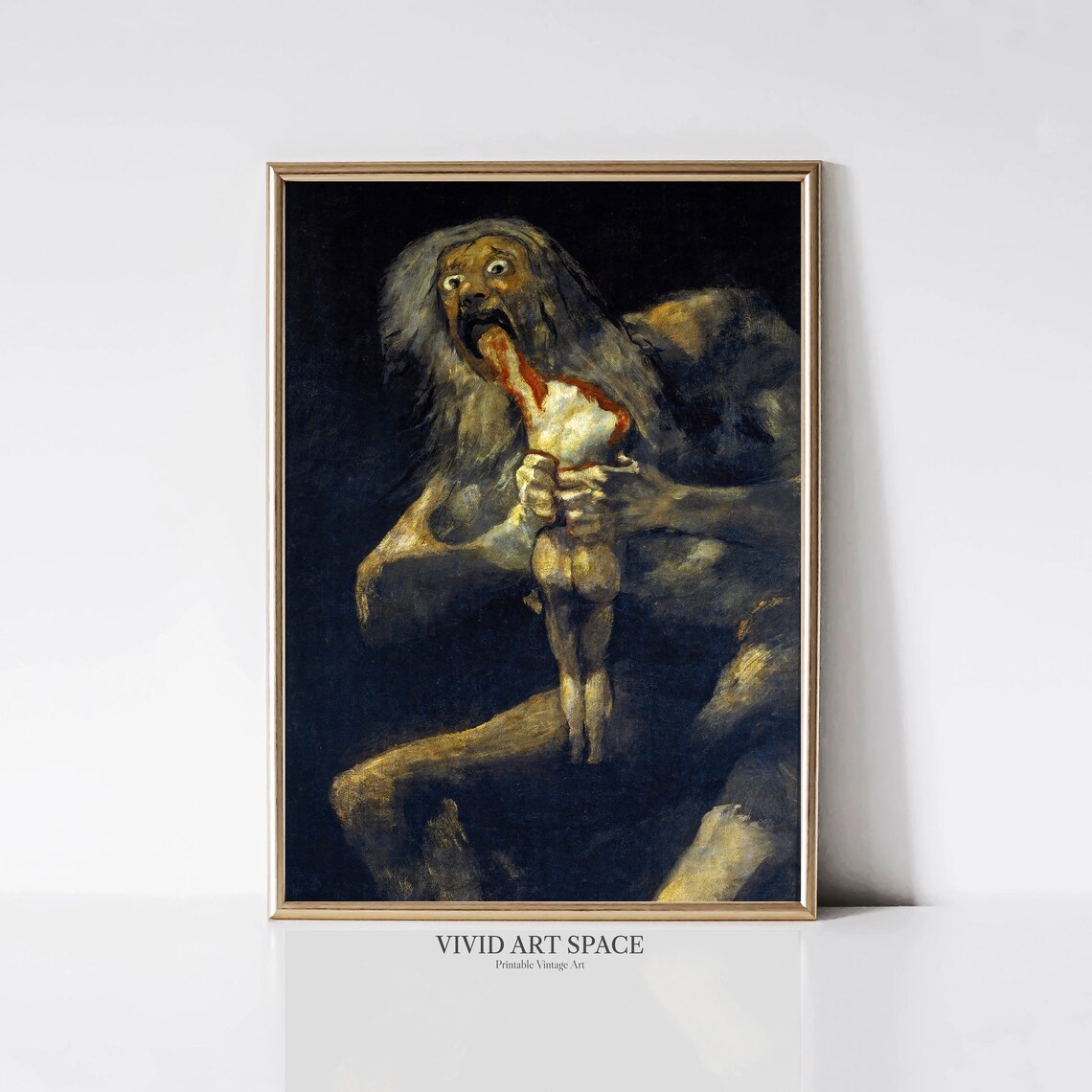 Francisco Goya Saturn Devouring His Son Art Print