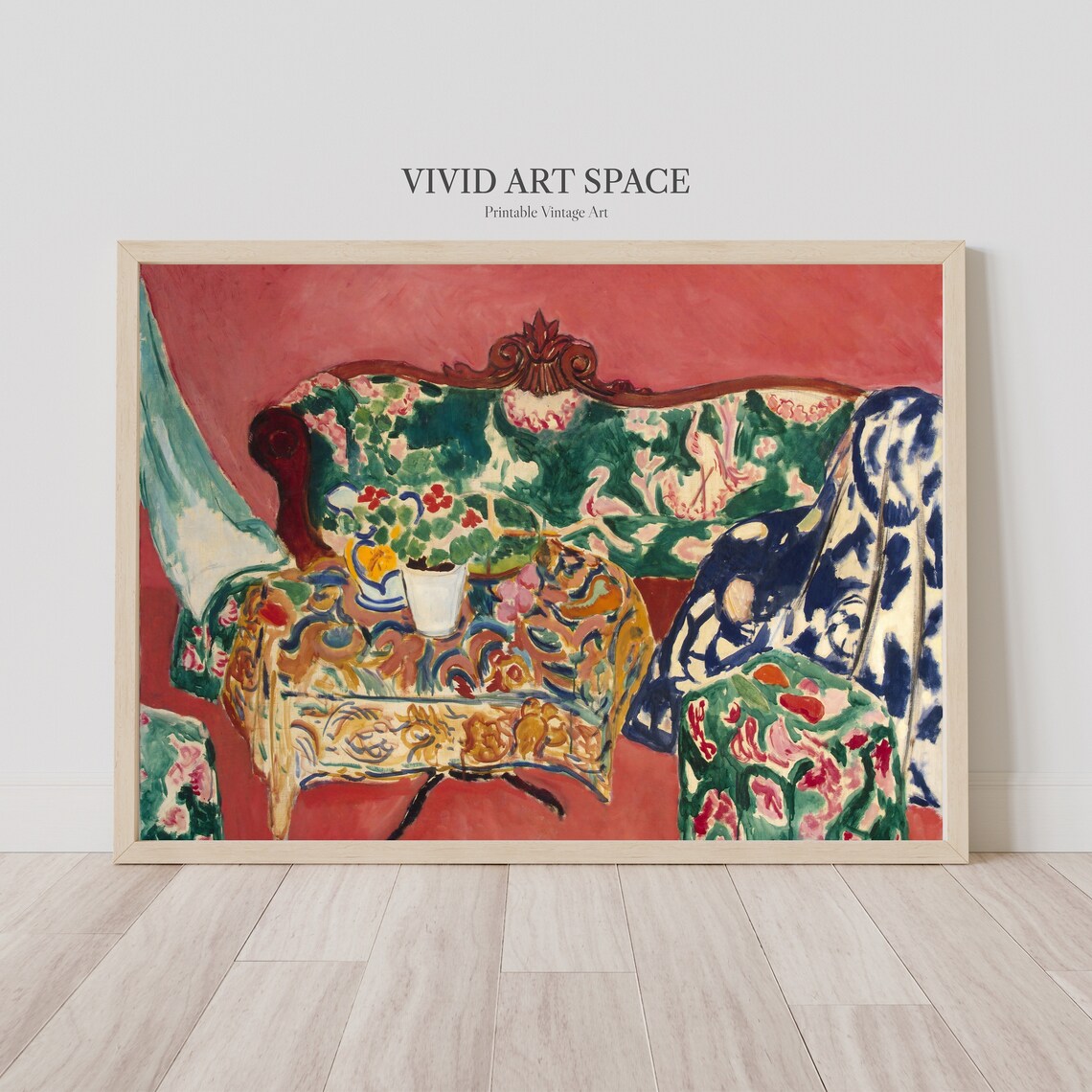 Matisse Seville Still Life Fauvism Interior Art Print - Image 3