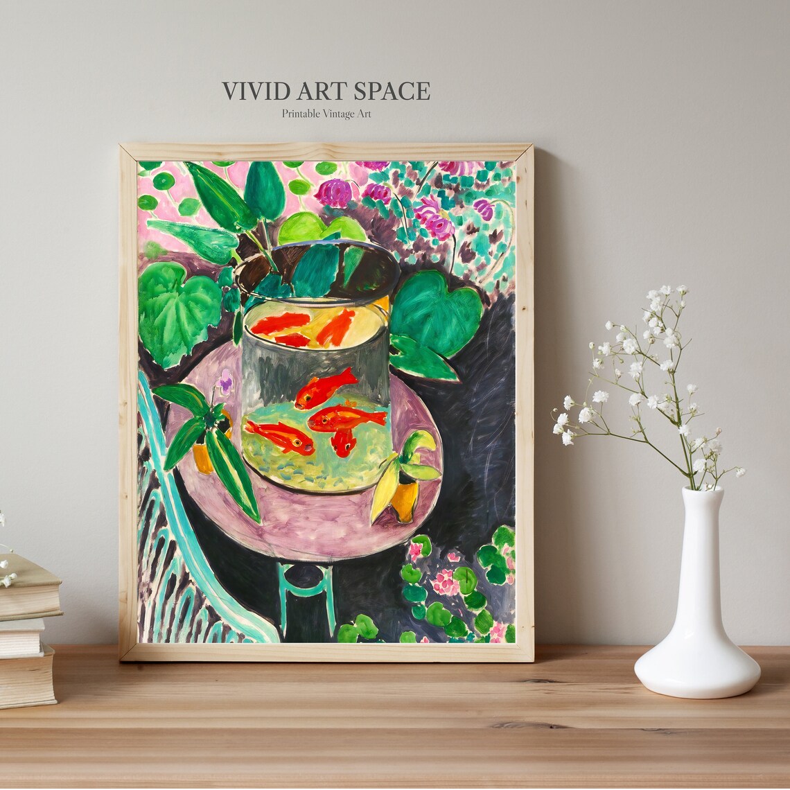 Henri Matisse Goldfish Modern Poster Print - Image 2
