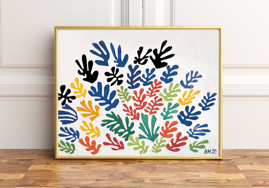 La Gerbe Poster Print, Painting-Inspired Wall Art