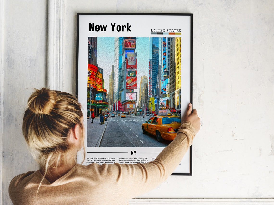 New York Poster New York Print New York Wall Art Ny Photo Ny Poster Ny Print New York Photo Travel Poster - Image 5
