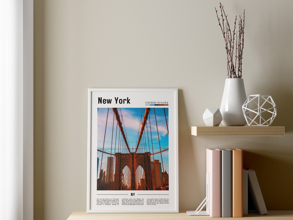 New York Travel Poster, New York Photo - Image 3