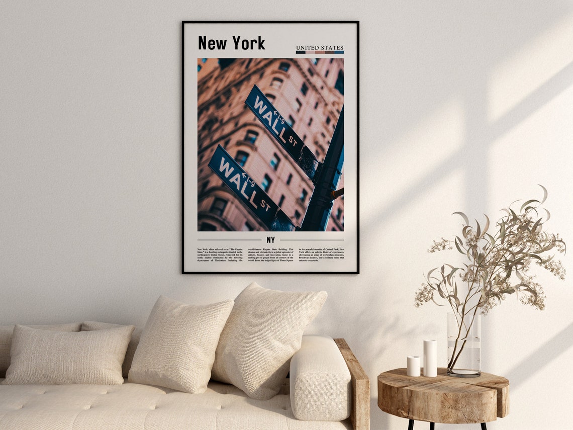 New York Poster New York Print New York Wall Art Ny Photo Ny Poster Ny Print New York Photo Travel Poster - Image 2