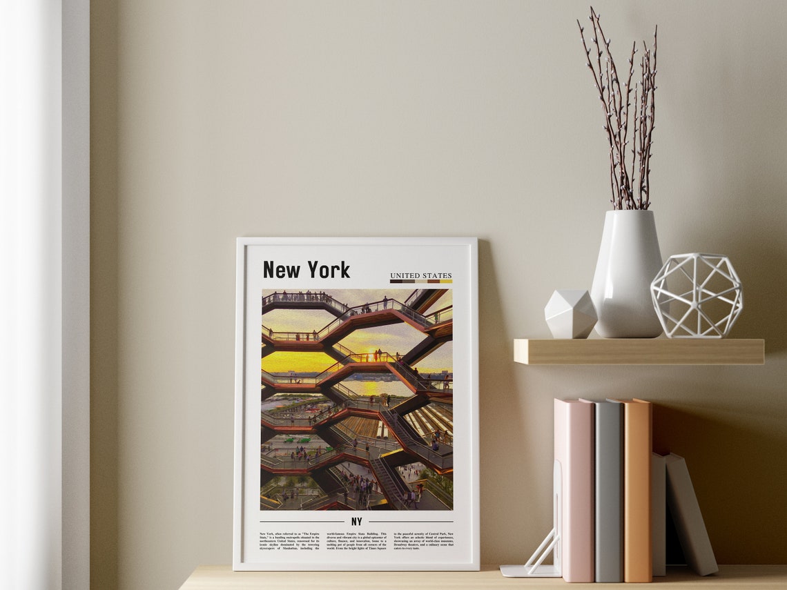 New York Poster New York Print New York Wall Art Ny Photo Ny Poster Ny Print New York Photo Travel Poster - Image 3