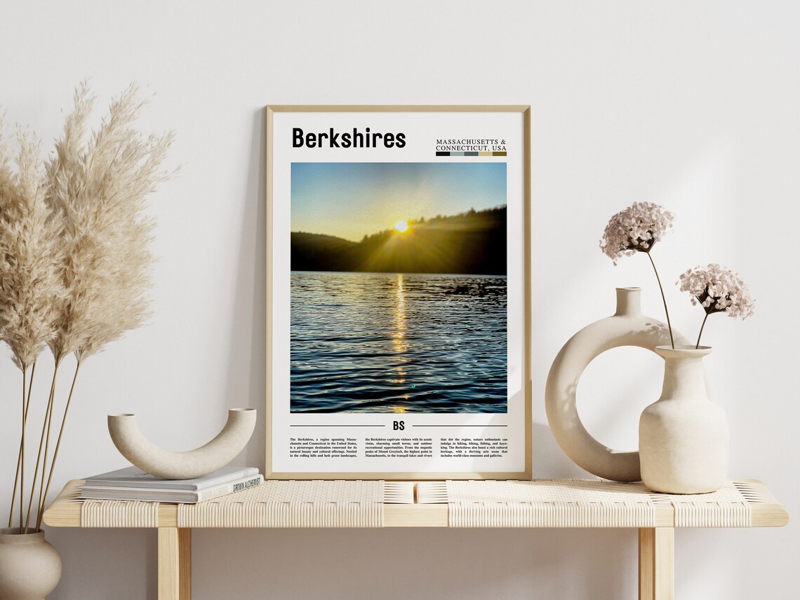 Berkshires Travel Poster, United States Photo - Image 6