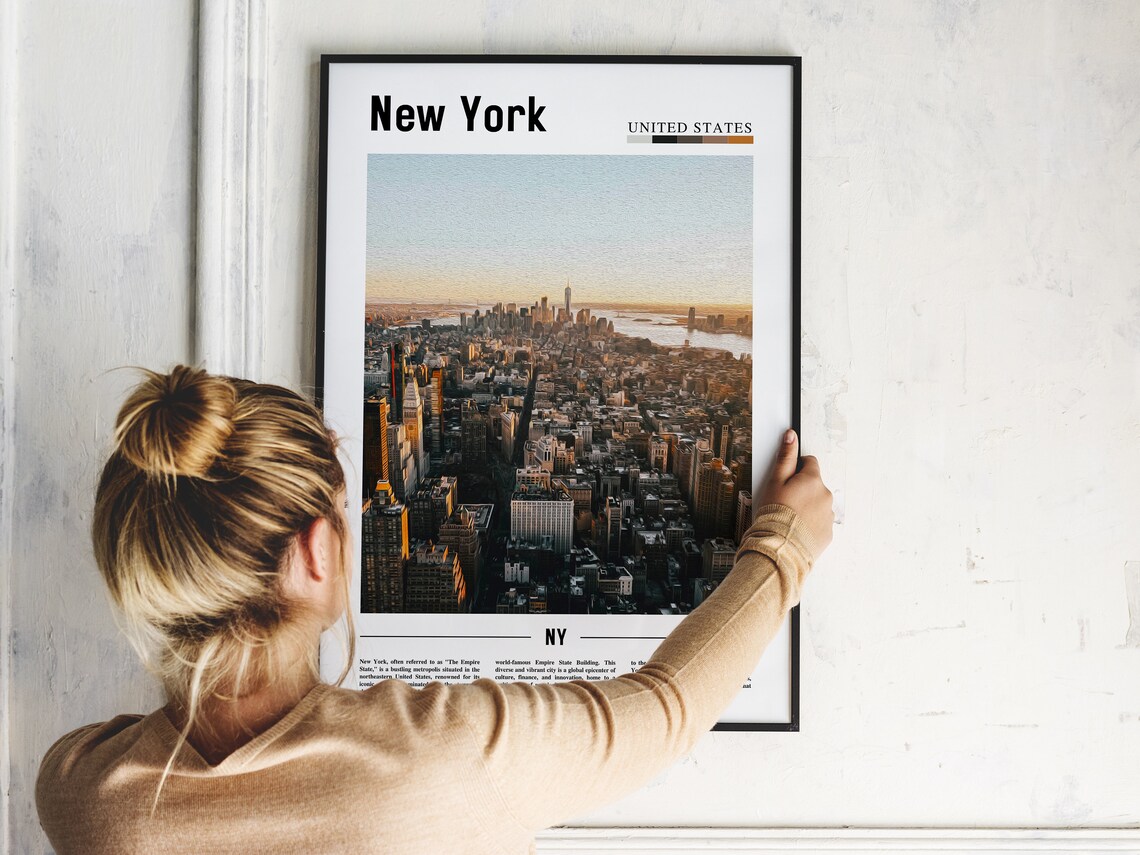 New York Travel Poster, City Photo Art Print - Image 5