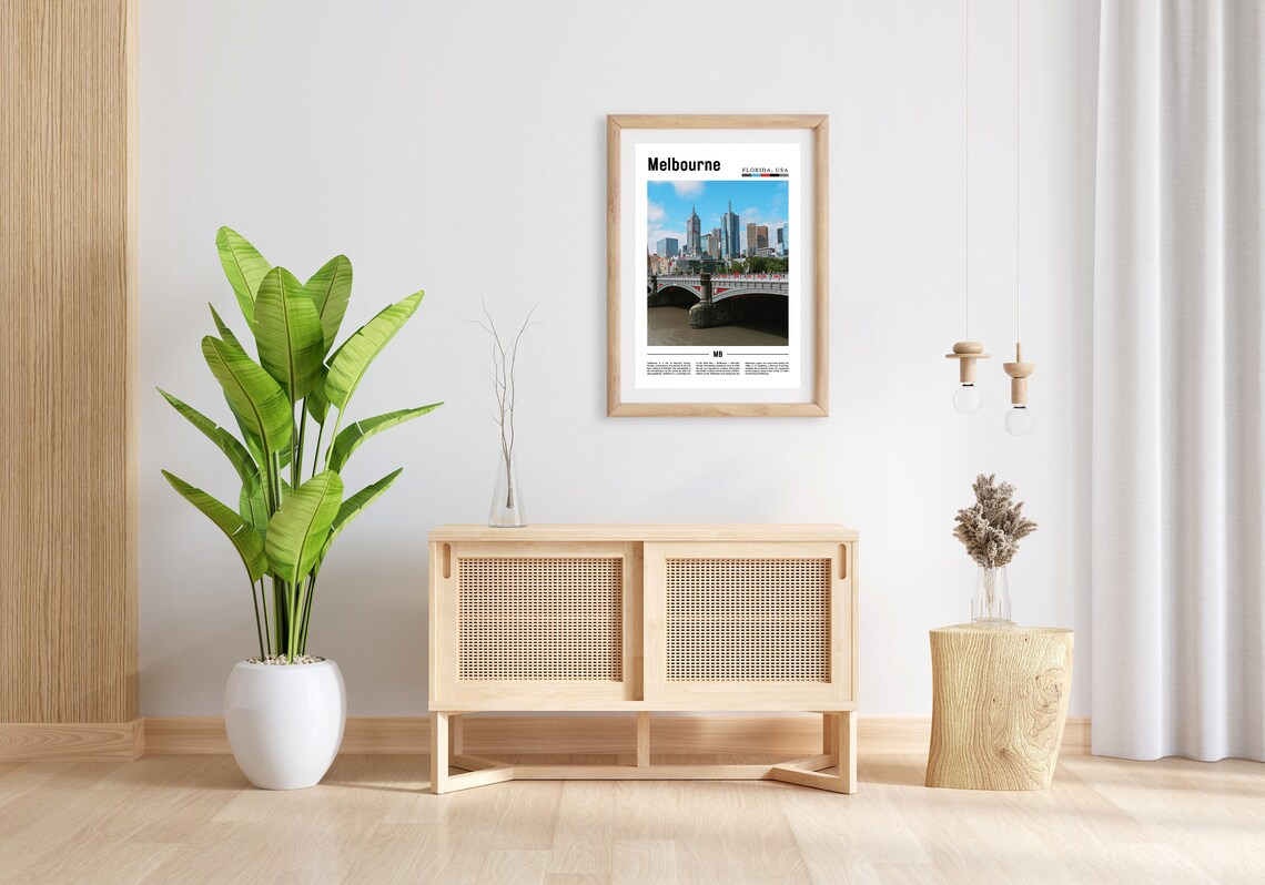 Melbourne Travel Poster, Colorful City Artwork - Image 5