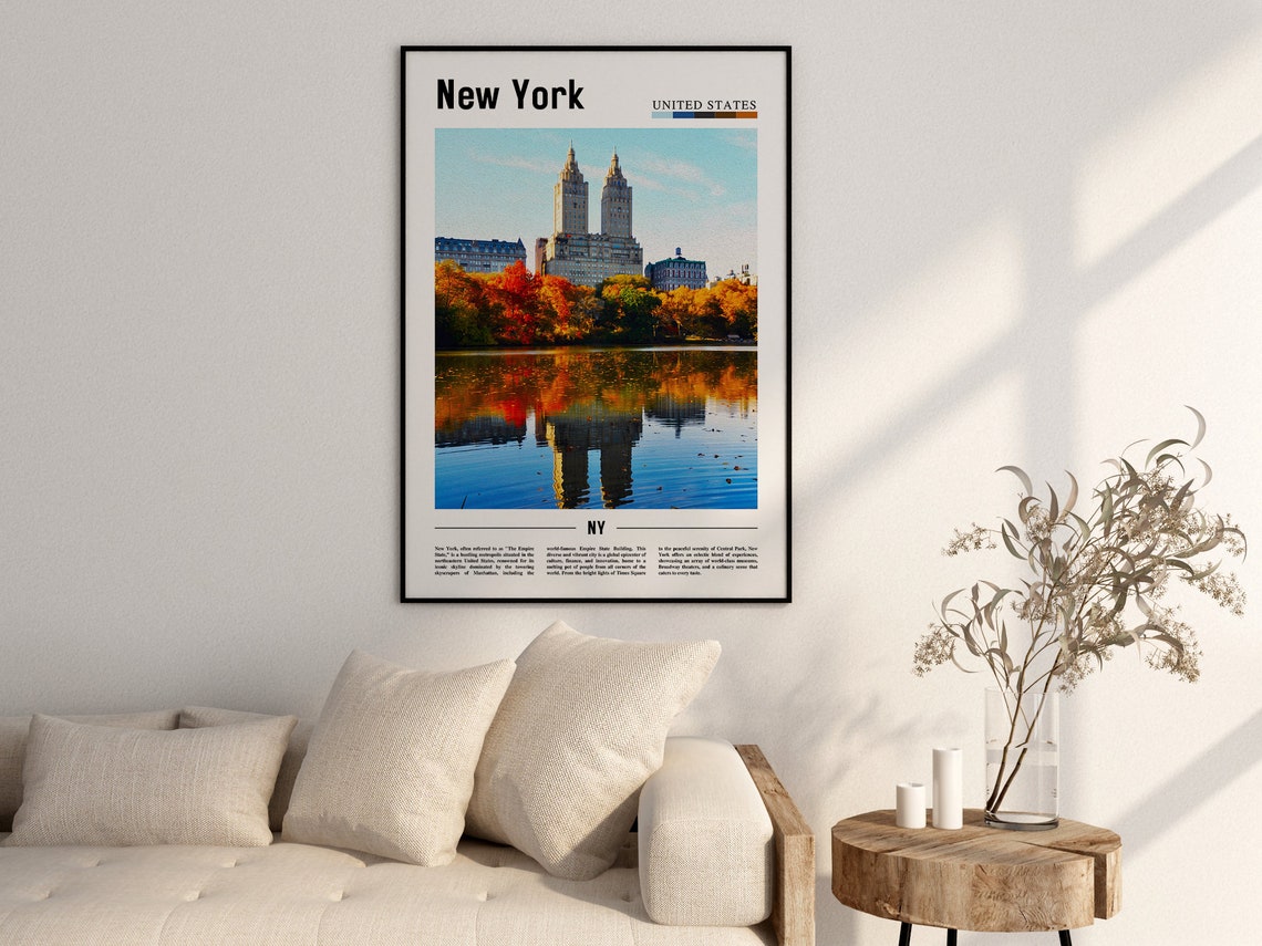New York Poster New York Print New York Wall Art Ny Photo Ny Poster Ny Print New York Photo Travel Poster - Image 2