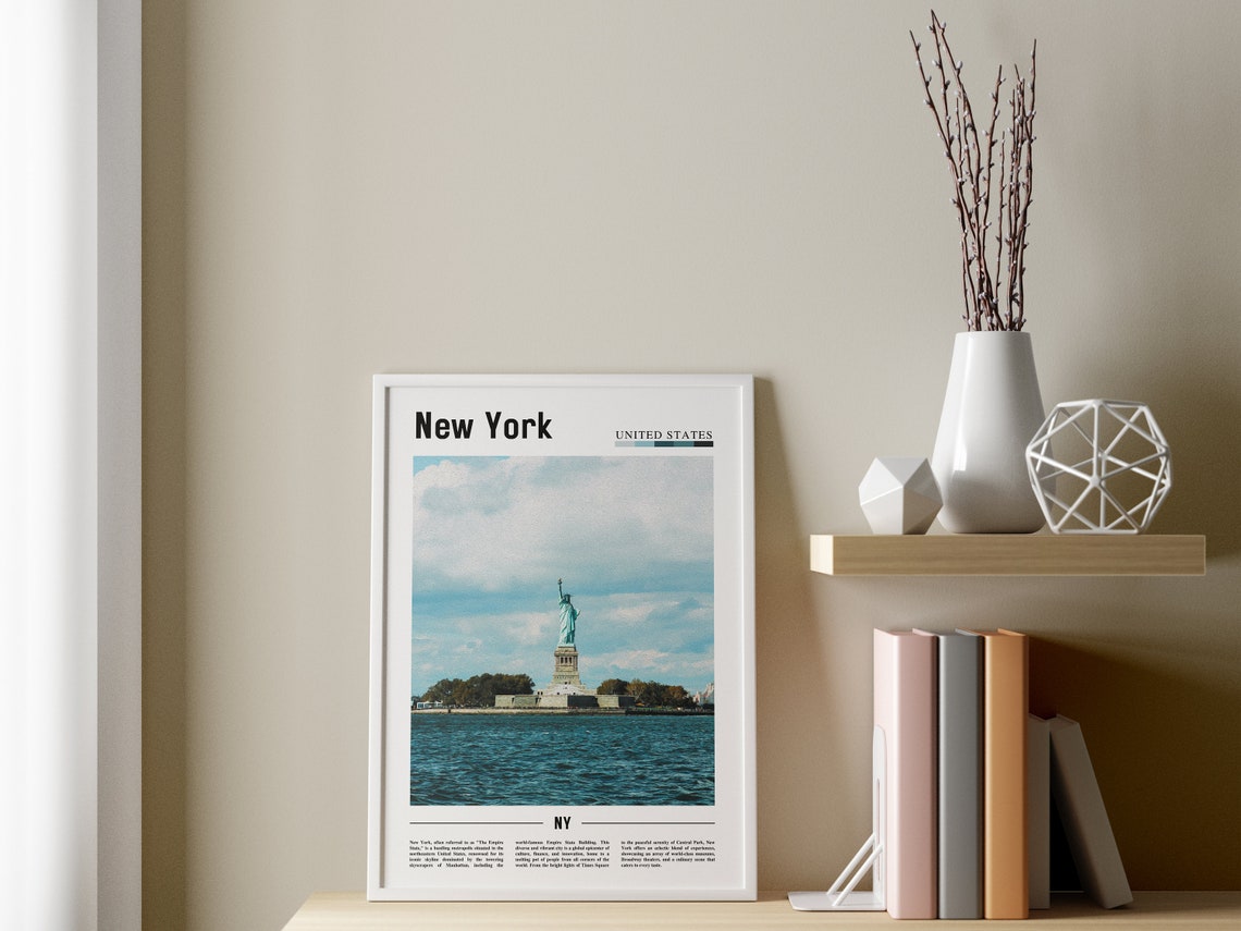 New York Poster New York Print New York Wall Art Ny Photo Ny Poster Ny Print New York Photo Travel Poster - Image 3