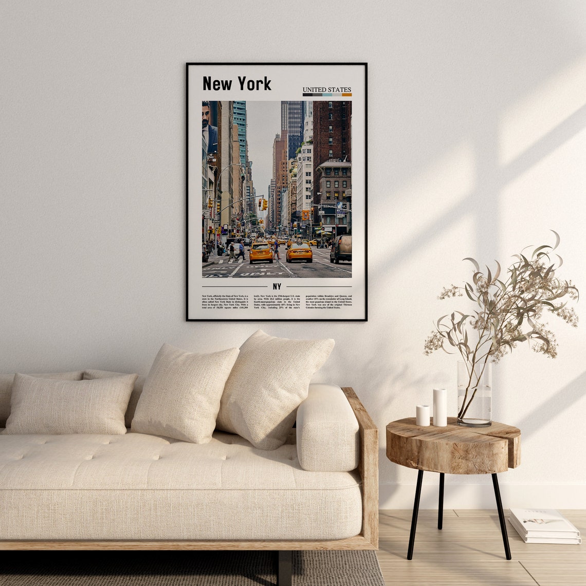 New York Poster New York Print New York Wall Art United States Photo United States Poster United States Print Travel Poster - Image 2
