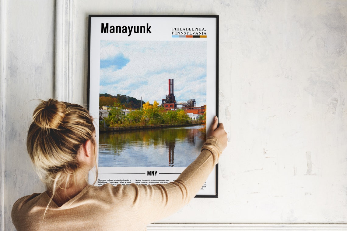 Manayunk Poster Manayunk Print Manayunk Wall Art United States Photo United States Poster United States Print - Image 5