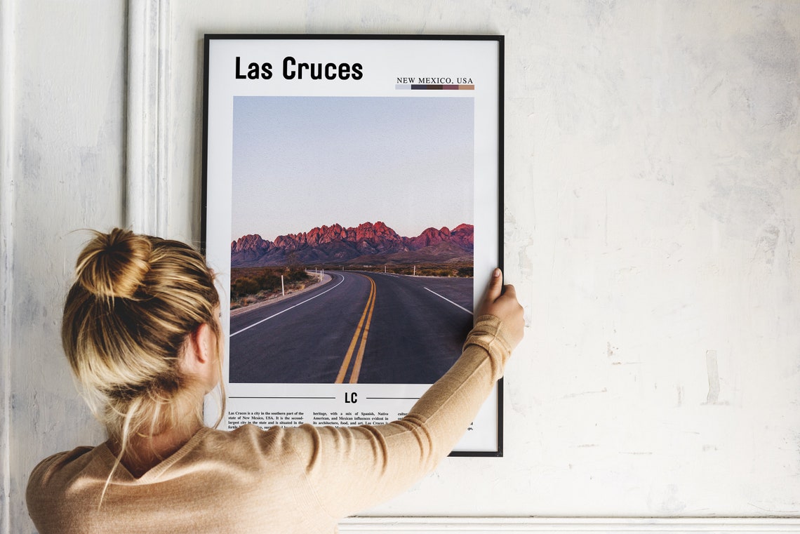 Las Cruces Poster Las Cruces Print Las Cruces Wall Art United States Photo United States Poster United States Print - Image 5