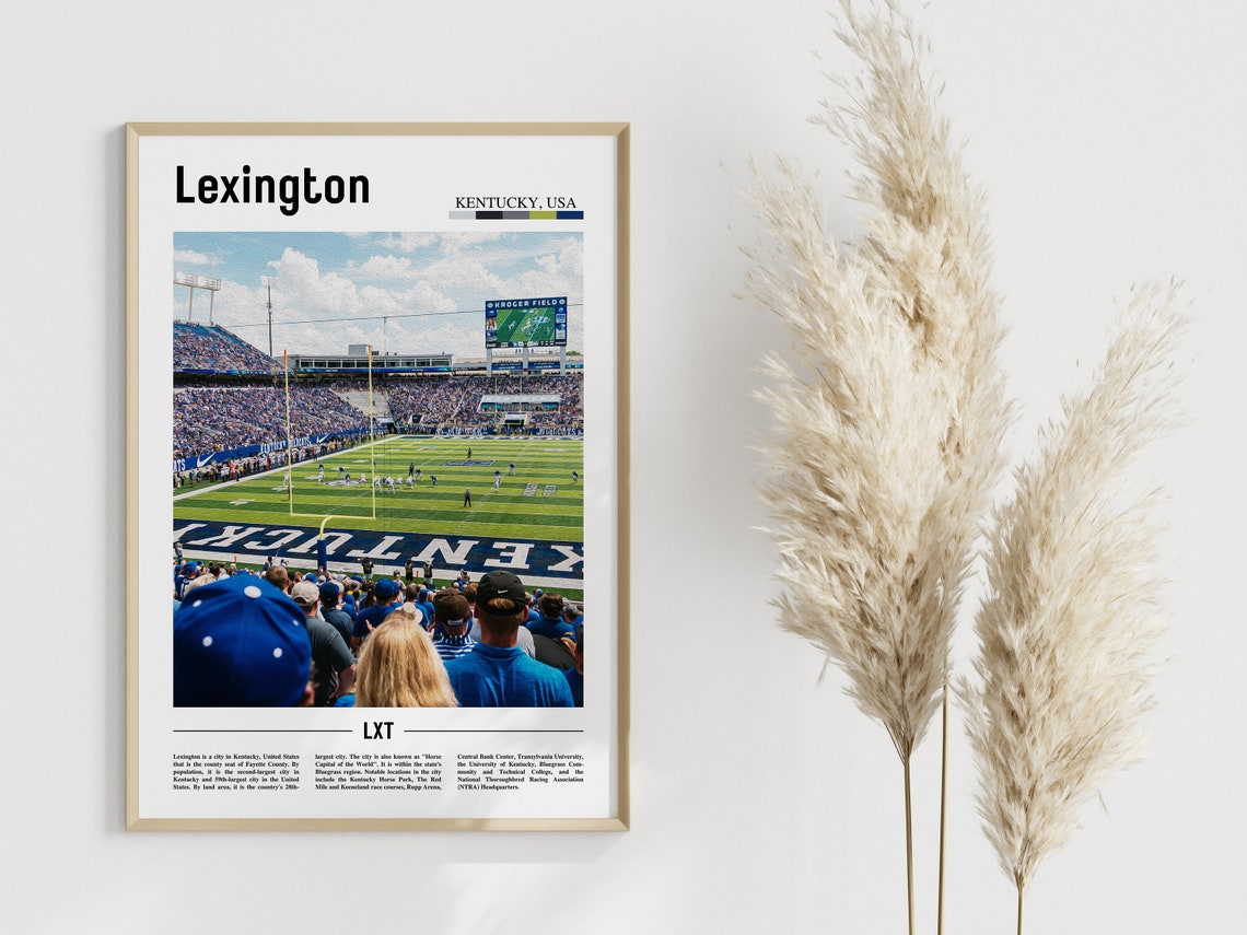 Lexington Poster Lexington Print Lexington Wall Art United States Photo United States Poster United States Print - Image 3