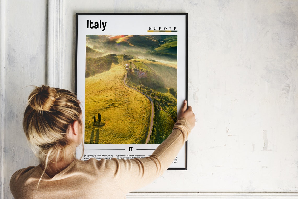 Italy Poster Italy Print Italy Wall Art Italy Photo Italy Poster Italy Print Italy Wall Art Minimal Travel Poster - Image 5