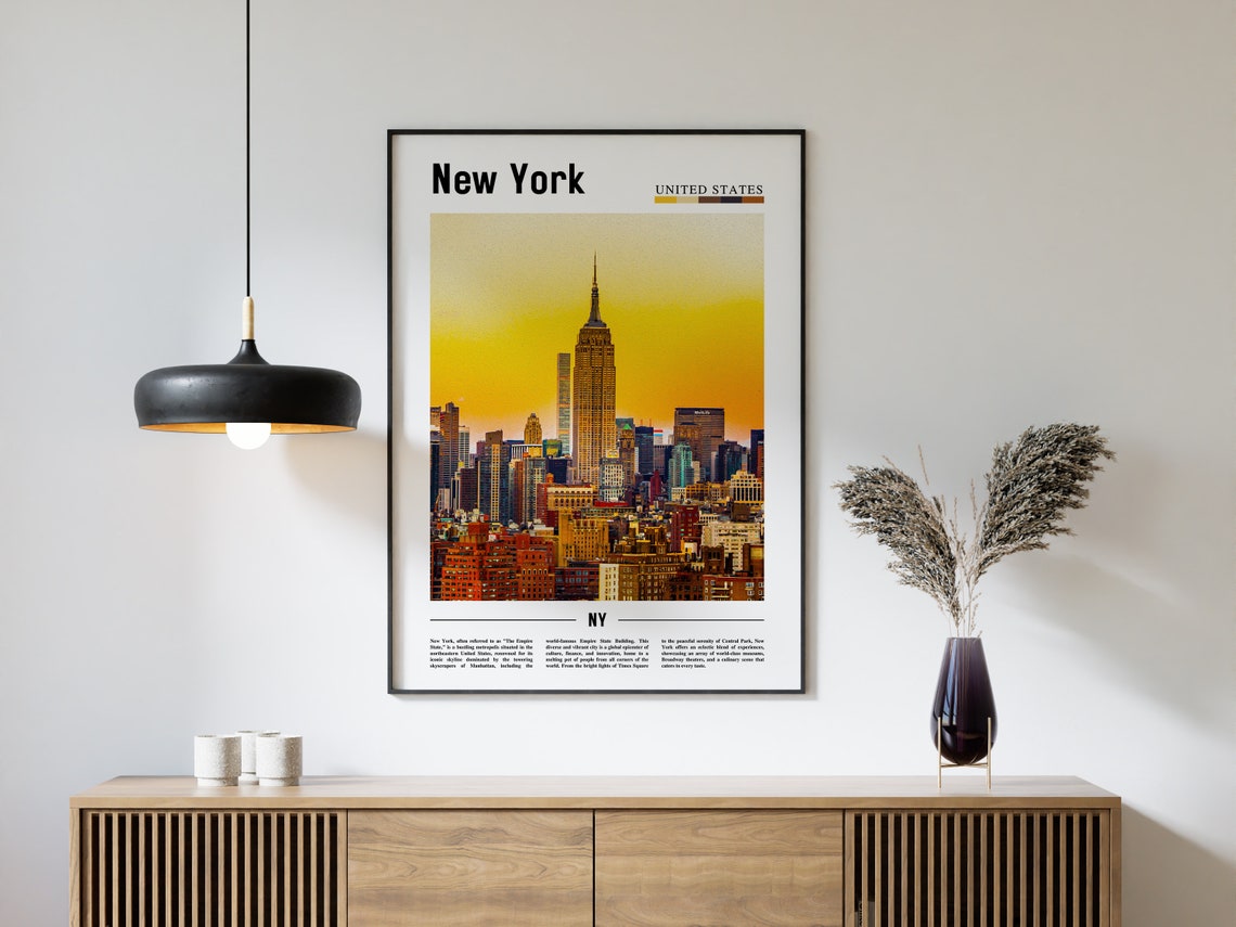 New York Poster New York Print New York Wall Art Ny Photo Ny Poster Ny Print New York Photo Travel Poster - Image 4