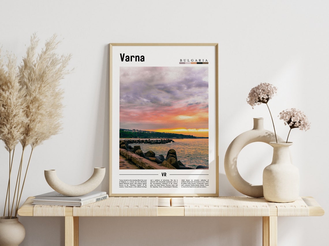 Varna Poster Varna Print Varna Wall Art Europe Photo Europe Poster Europe Print Travel Poster - Image 6