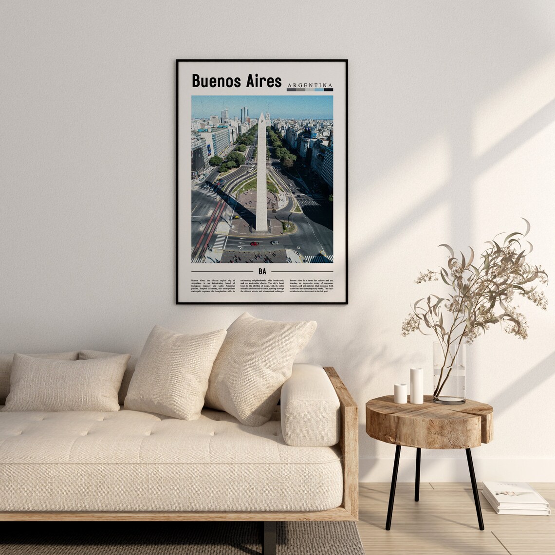 Buenos Aires Travel Poster, South America - Image 2