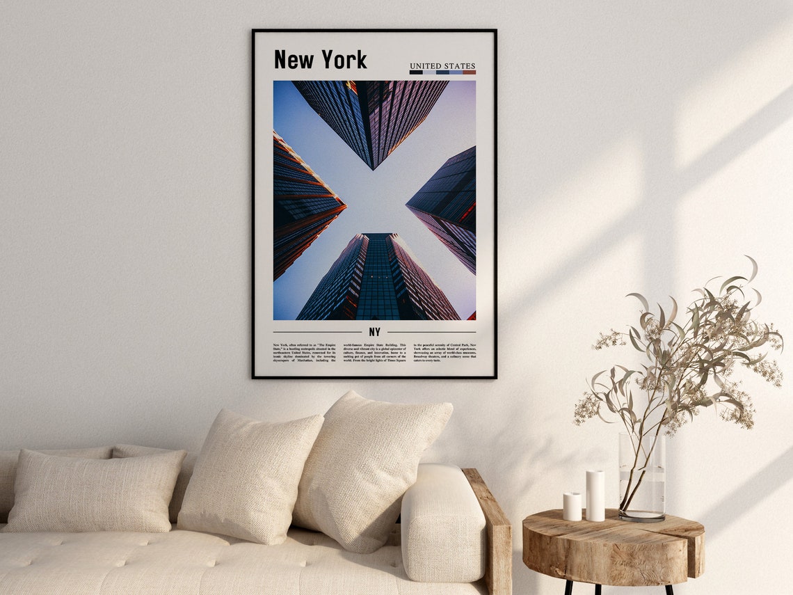 New York Poster New York Print New York Wall Art Ny Photo Ny Poster Ny Print New York Photo Travel Poster - Image 2