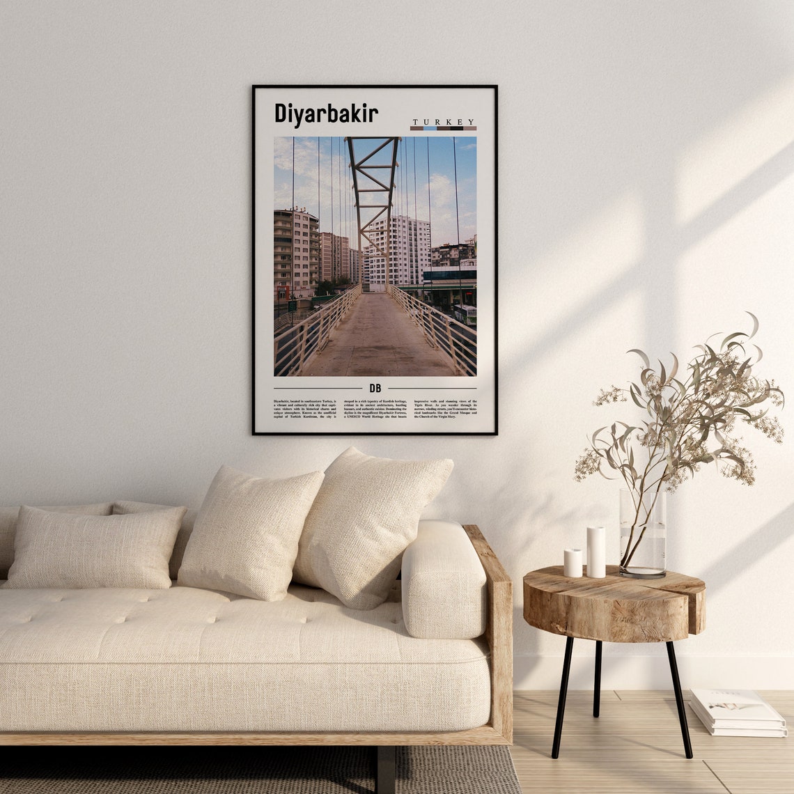 Diyarbakir Poster Diyarbakir Print Diyarbakir Wall Art Europe Photo Europe Poster Europe Print Travel Poster - Image 2