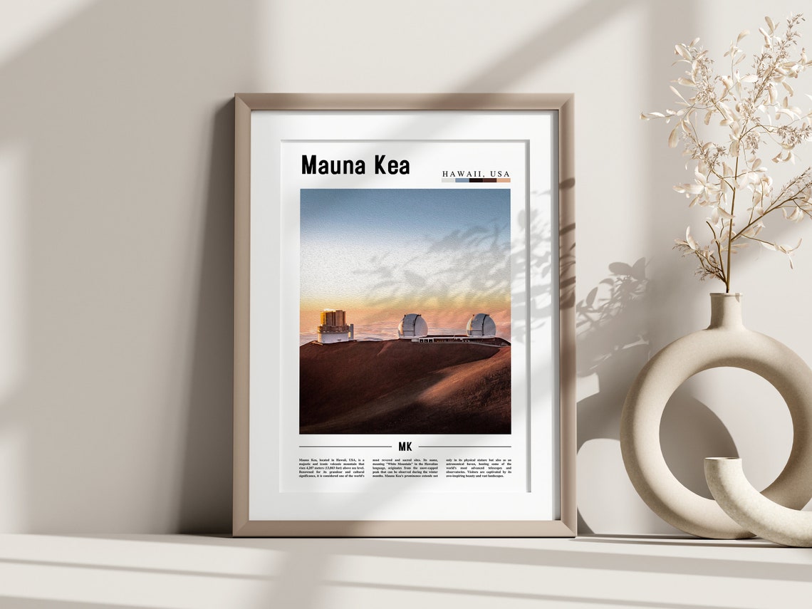 Mauna Kea Poster Mauna Kea Print Mauna Kea Wall Art United States Photo United States Poster United States Print - Image 3