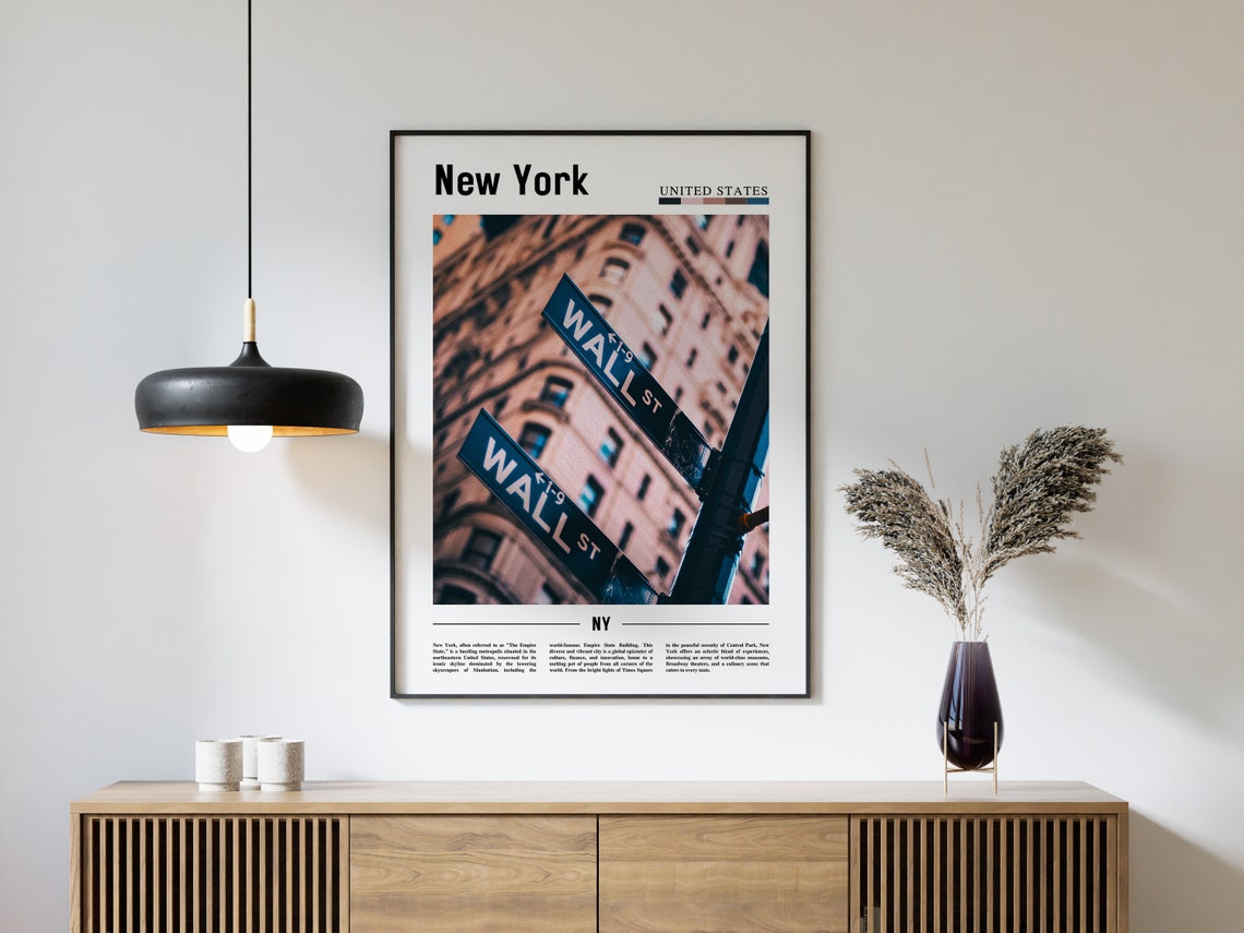 New York Poster New York Print New York Wall Art Ny Photo Ny Poster Ny Print New York Photo Travel Poster - Image 4