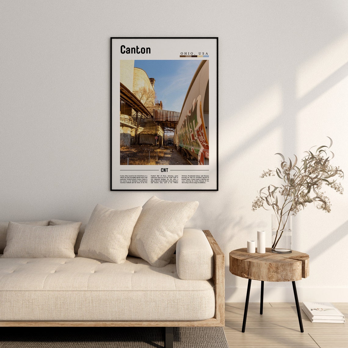 Canton Poster Canton Print Canton Wall Art United States Photo United States Poster United States Print - Image 2
