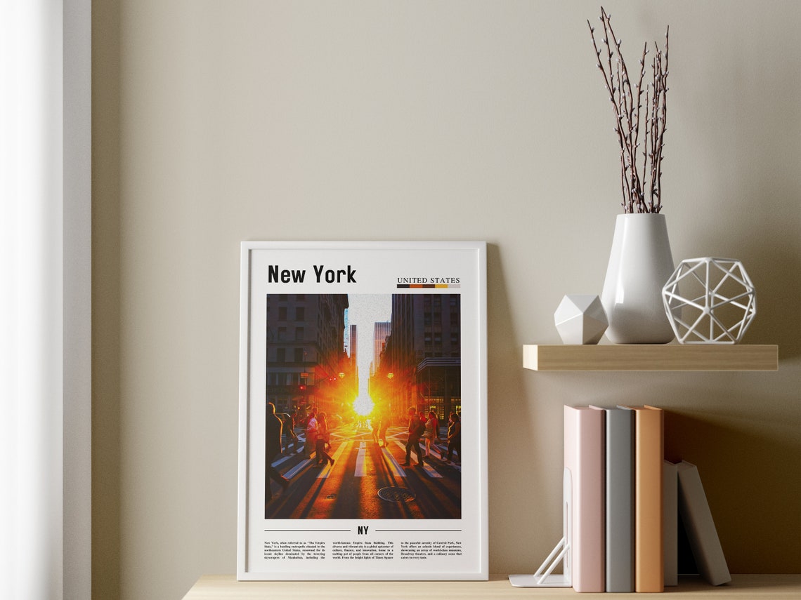 New York Poster New York Print New York Wall Art Ny Photo Ny Poster Ny Print New York Photo Travel Poster - Image 3