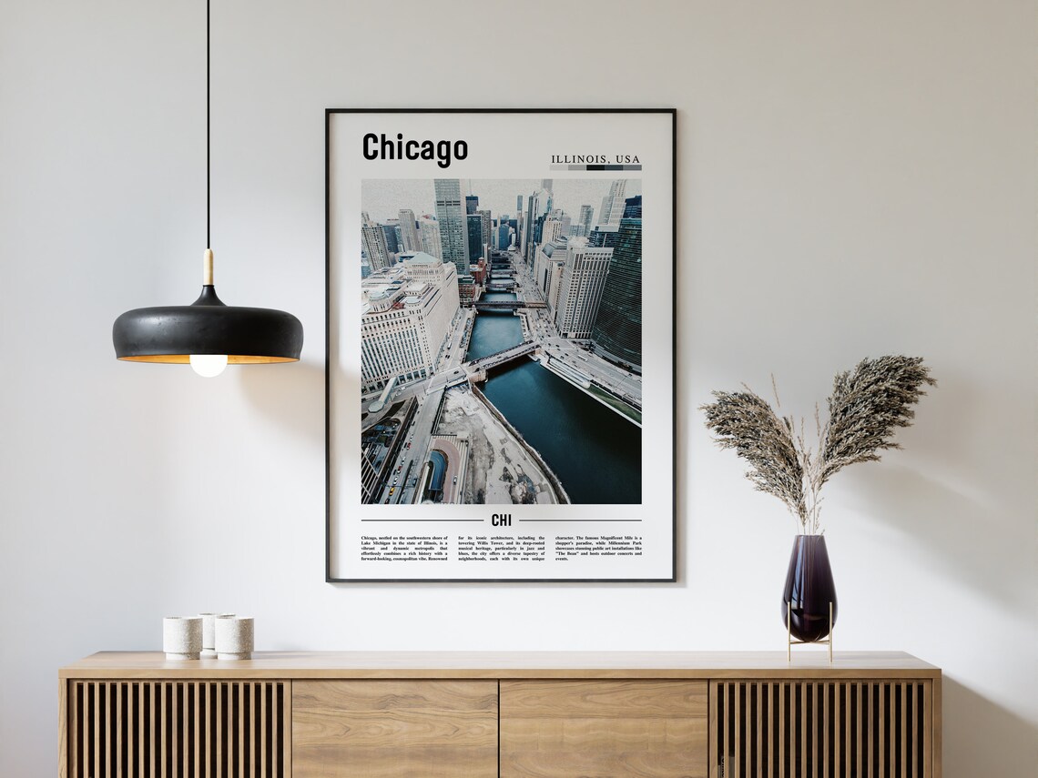 Chicago Travel Poster, United States Photo - Image 4