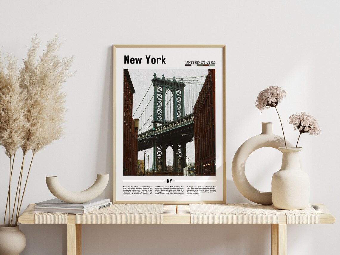 New York Travel Poster, New York Photo Print - Image 6